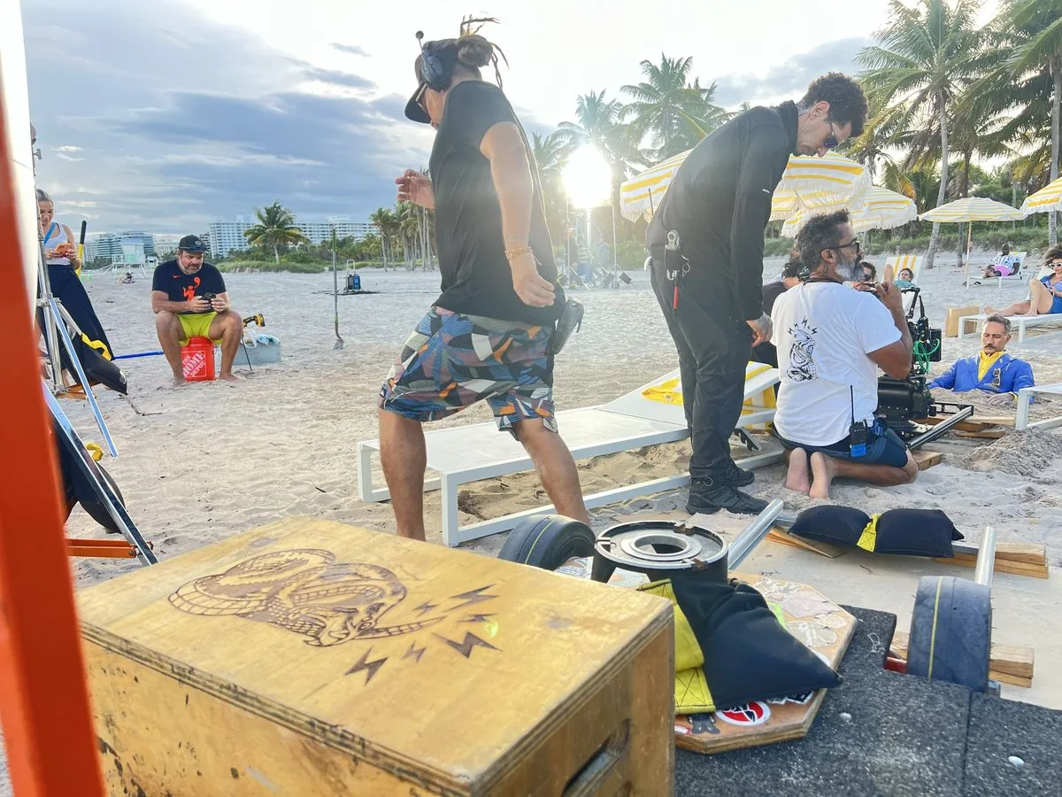 Custom boxes and boards on location